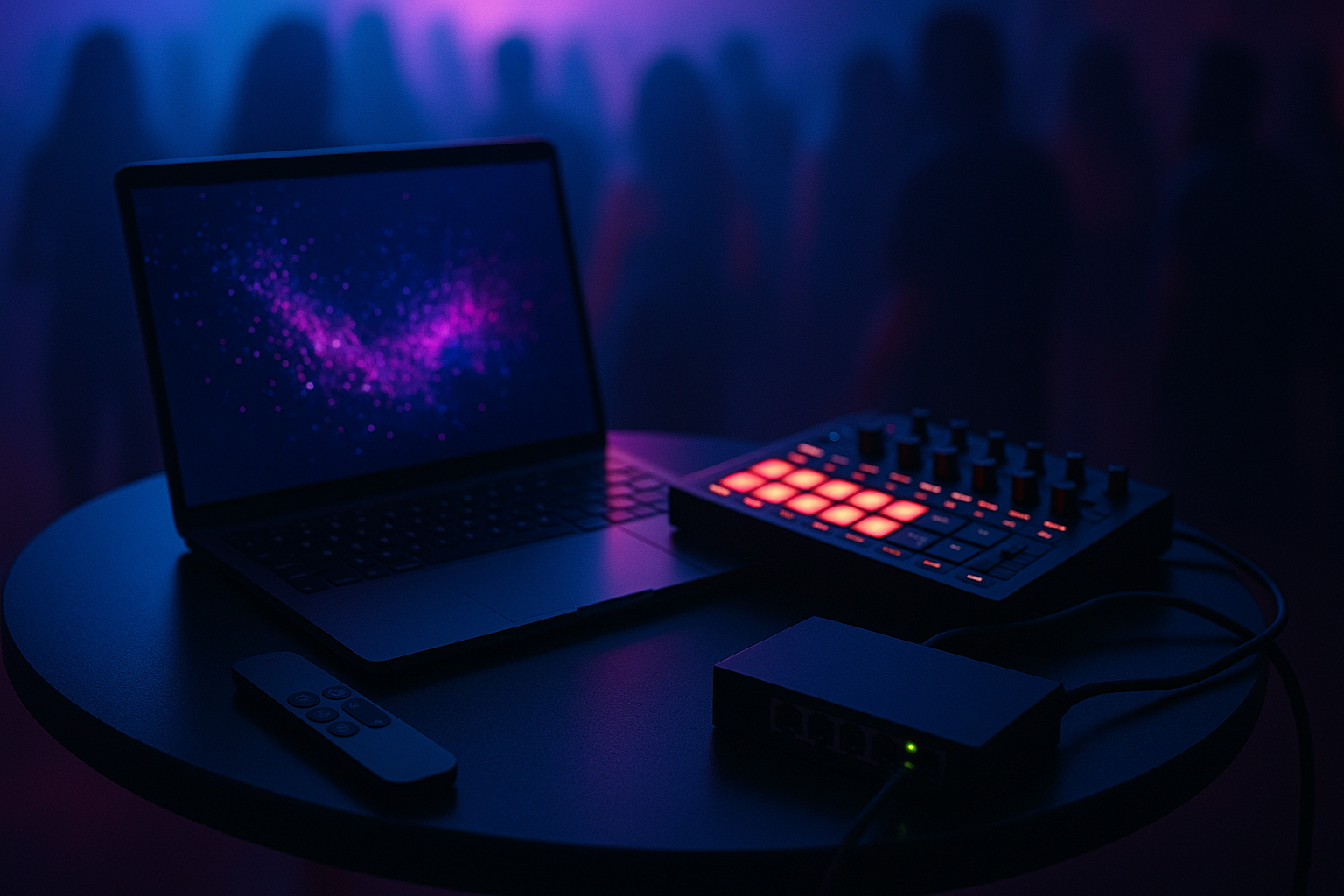 Live‑VJing mit VideoStation & Apple TV: OBS, NDI, Resolume und MIDI/OSC‑Workflows für reaktive Visuals